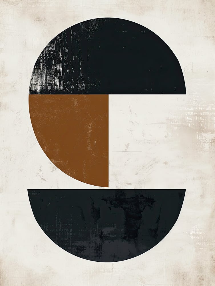 Abstract Mosaic Bauhaus Minimalist