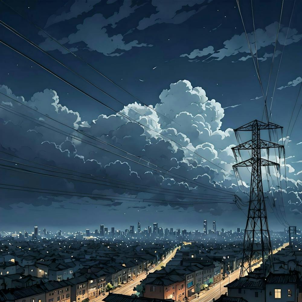 Cityscape At Night 1