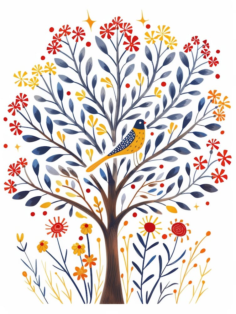Bird In A Tree 6