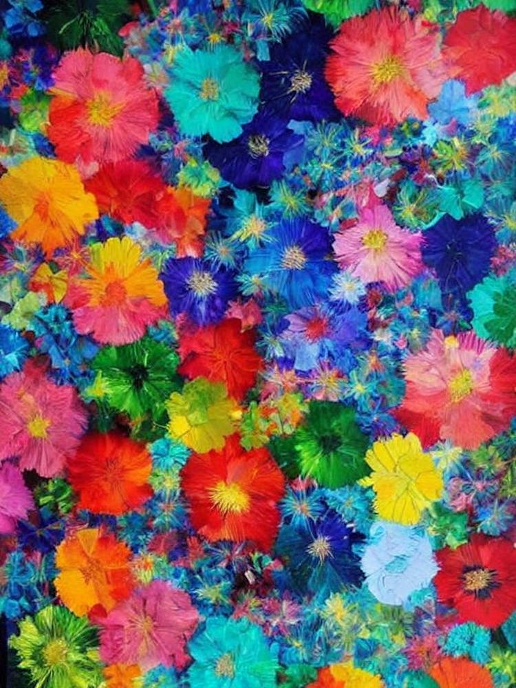 Stylophora Vibrant Painting