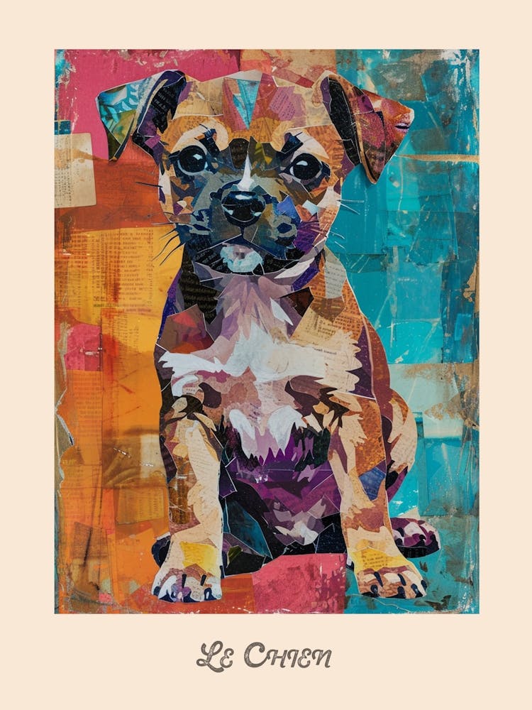Le Chien Vintage Poster 3