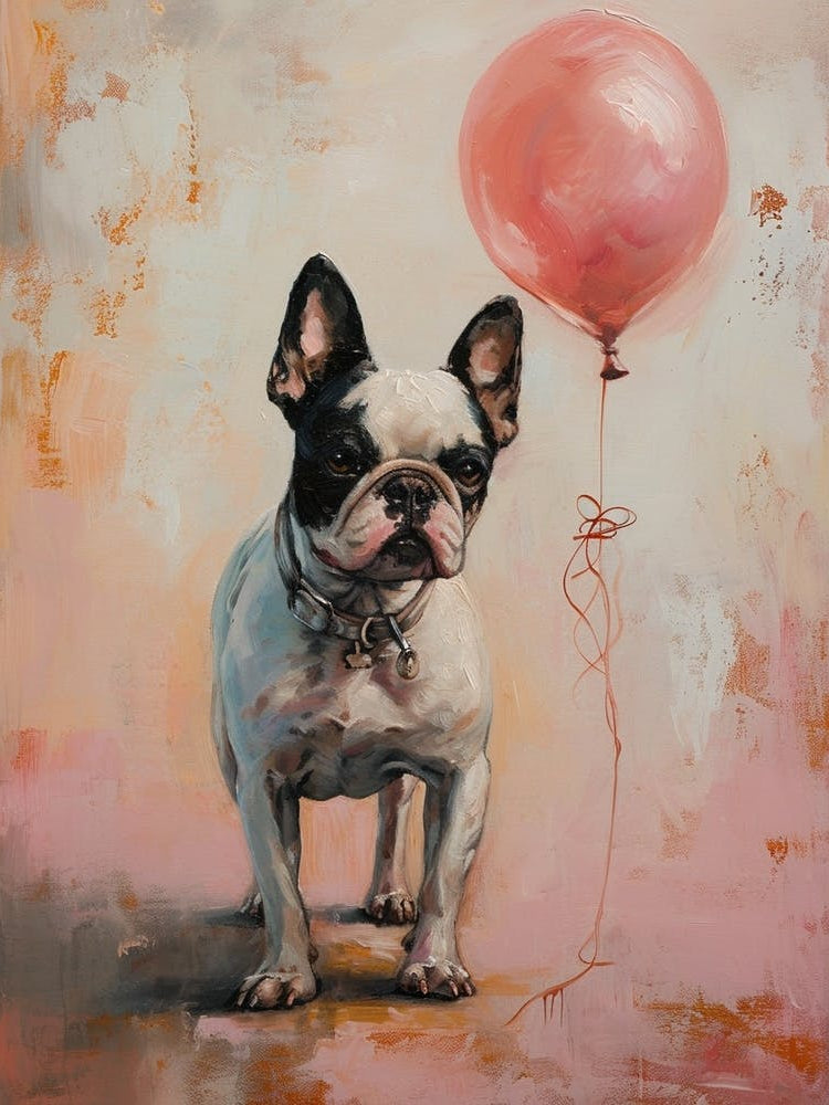 Cute Dog 2 With Balloon