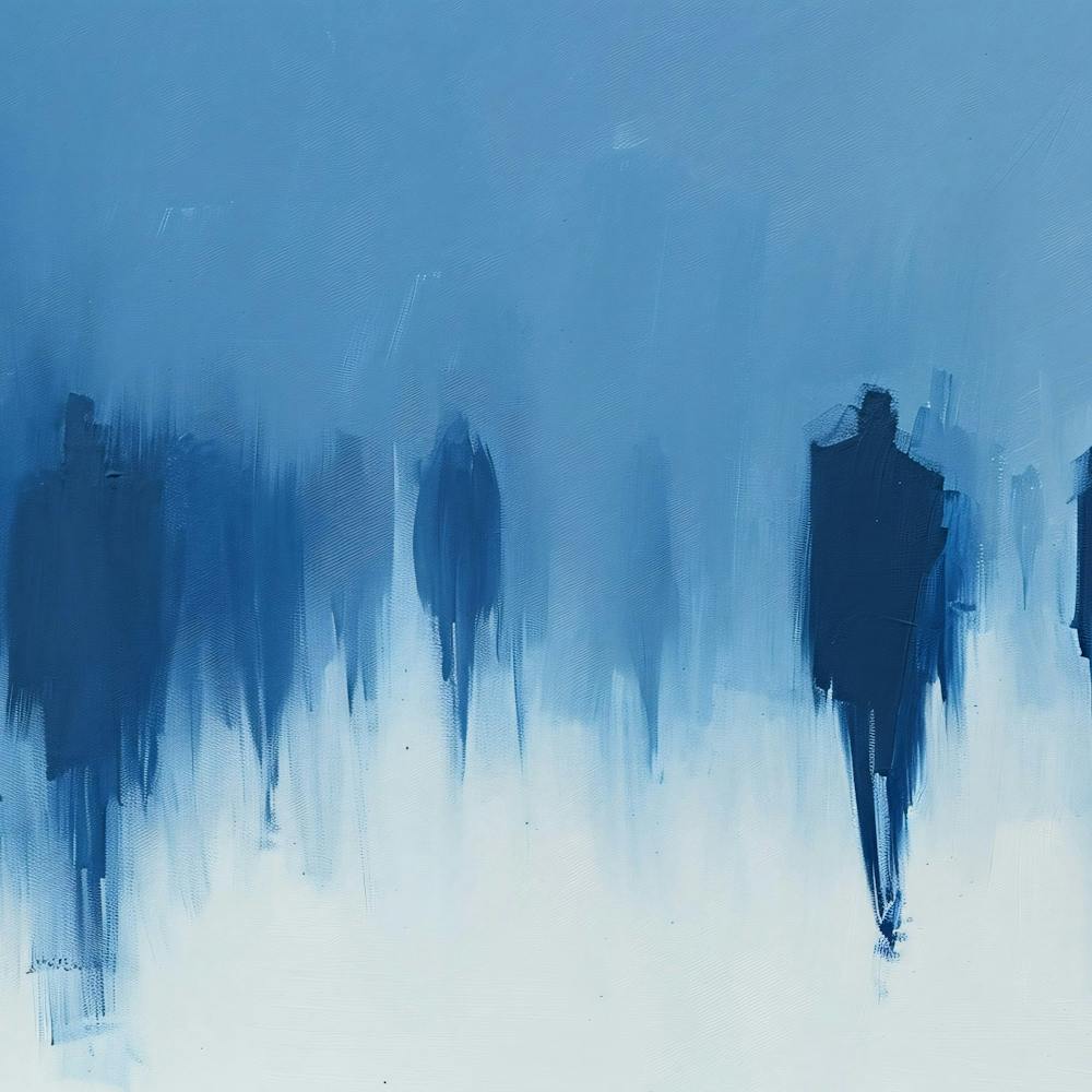 People Walking In The Fog