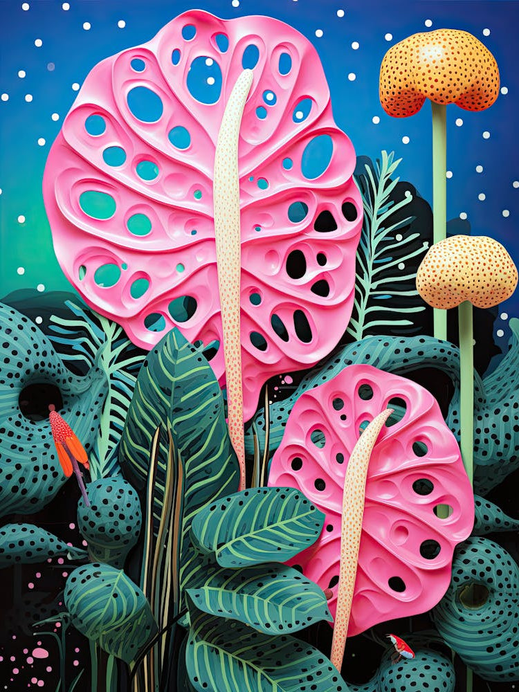 'Pink Monster' | Inspired by Yayoi Kusama