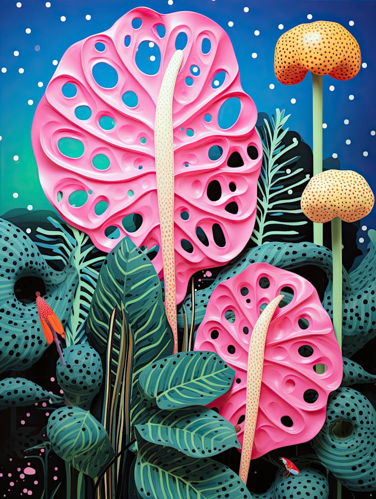 'Pink Monster' | Inspired by Yayoi Kusama