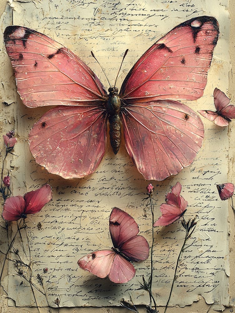 Pink Butterflies