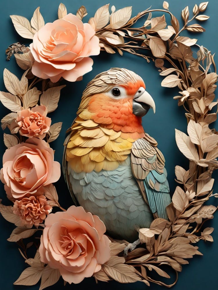 Oiseau dans une Couronne 11