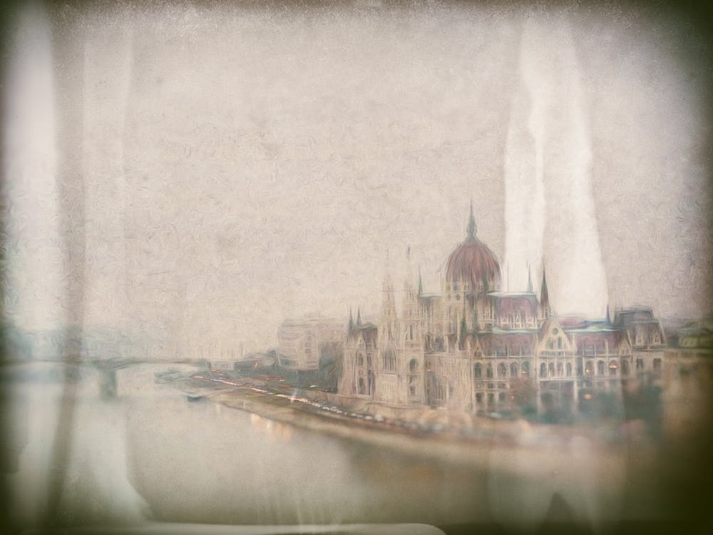 Hungarian Parliament In Winter