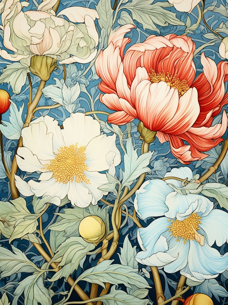 William Morris Peonies