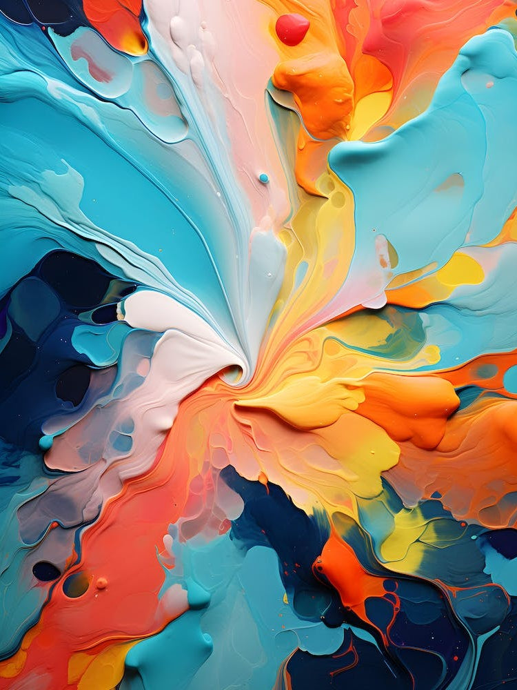 Multicolored Paint Texture V1