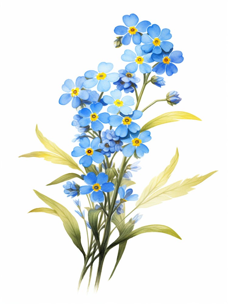 Forget Me Not Wildflower (1)
