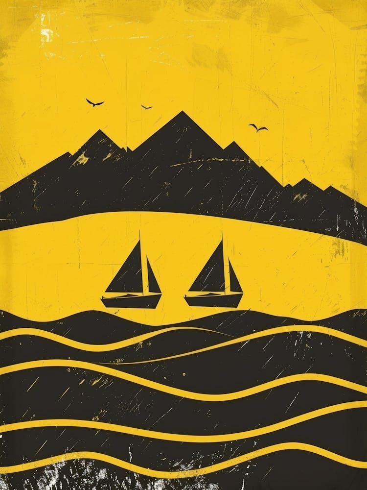 Sailboats In The Sea 9
