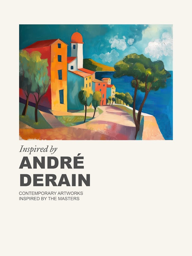 Museumsposter Inspiriert von Andre Derain 2