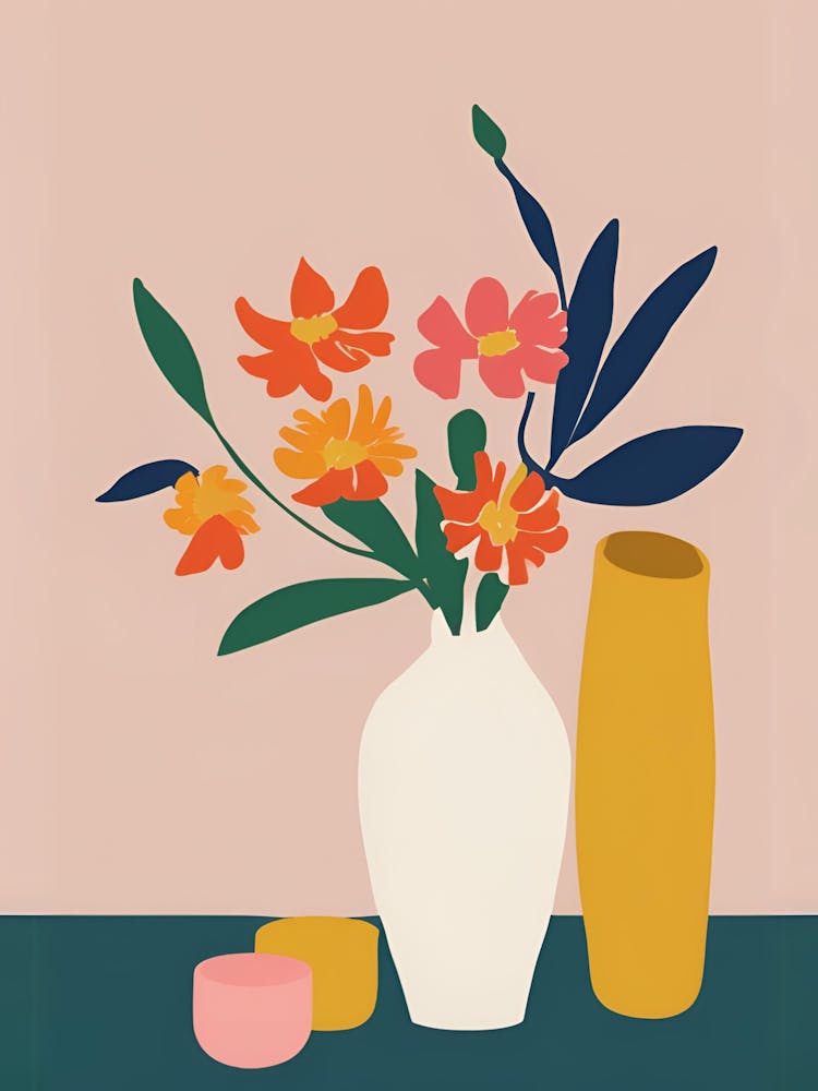 Matisse Flowers In A Vase