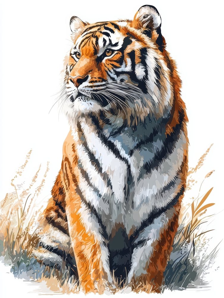 Tiger Painting