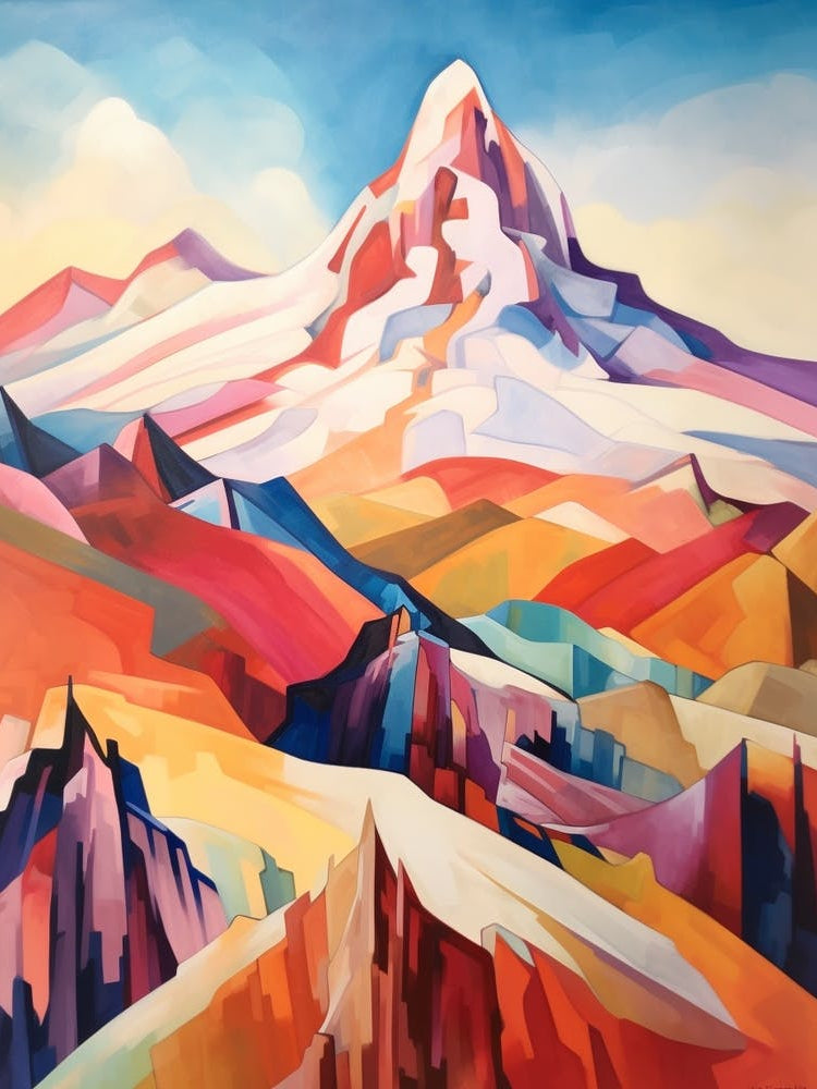 Mount Washington Usa 4 Mountain Painting