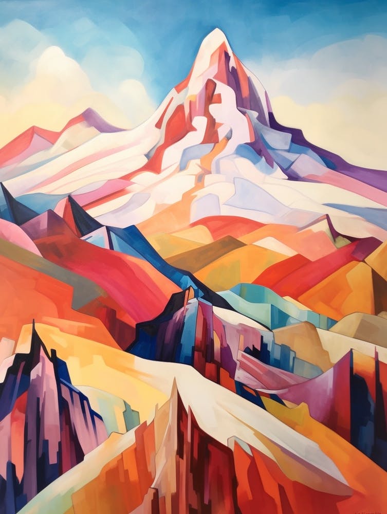 Mount Washington Usa 4 Mountain Painting