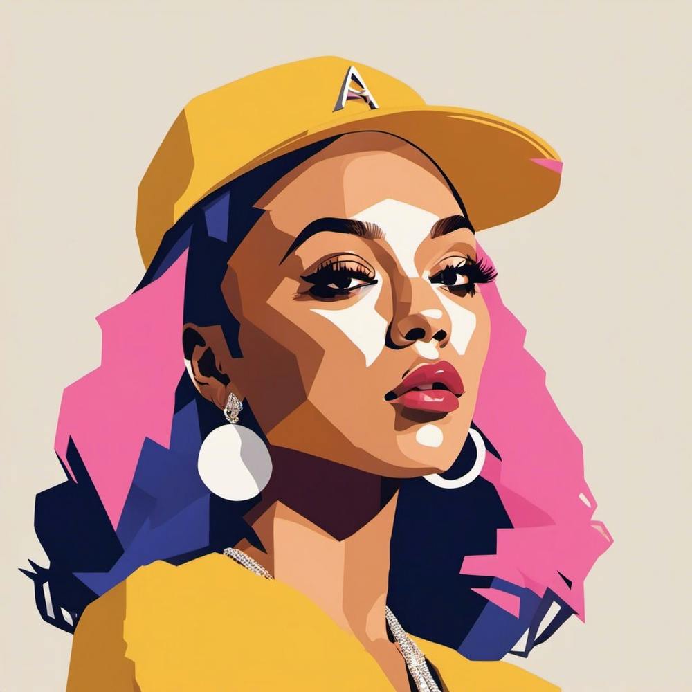 pop portrait of blm