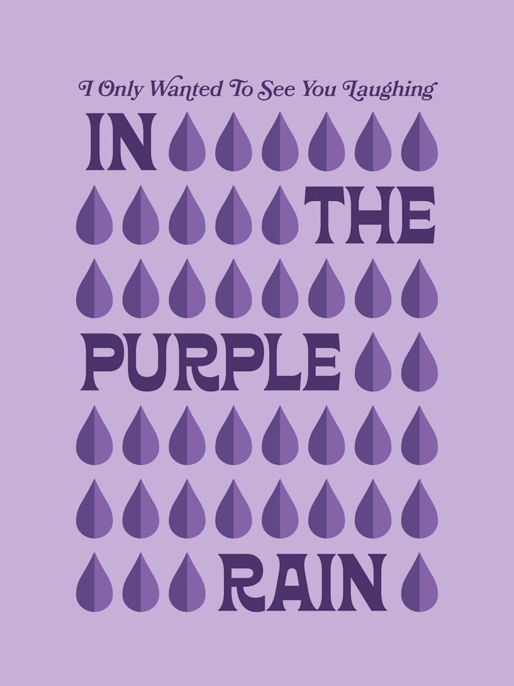 Prince - Purple Rain - Purple
