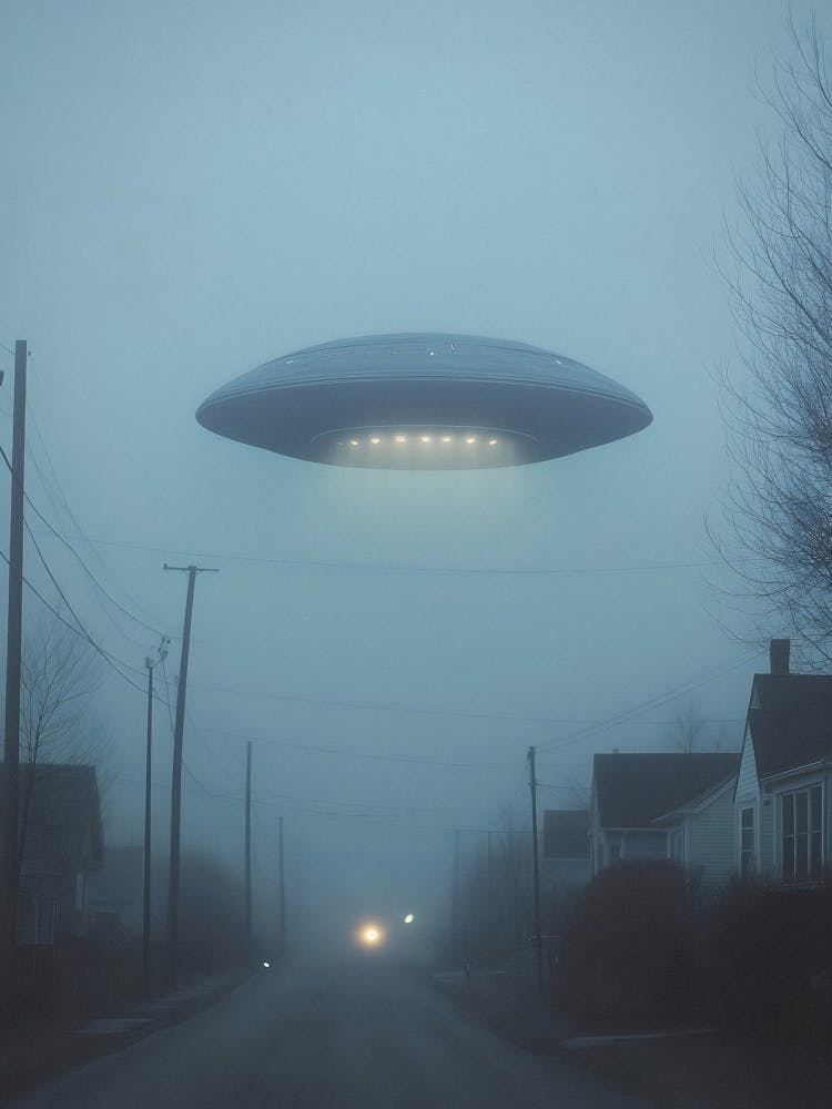 The Truth is Out There / The X-Files photo of UFO — sci-fi poster