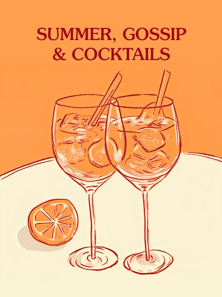 Summer Gossip Cocktails Aperol