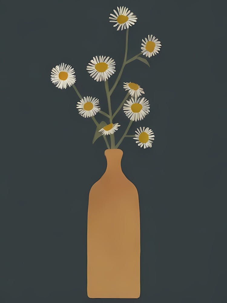 Default Daisy Flowers Vase Living Room Colorful 2 Upscayl 4x Realesrgan X4plus Anime