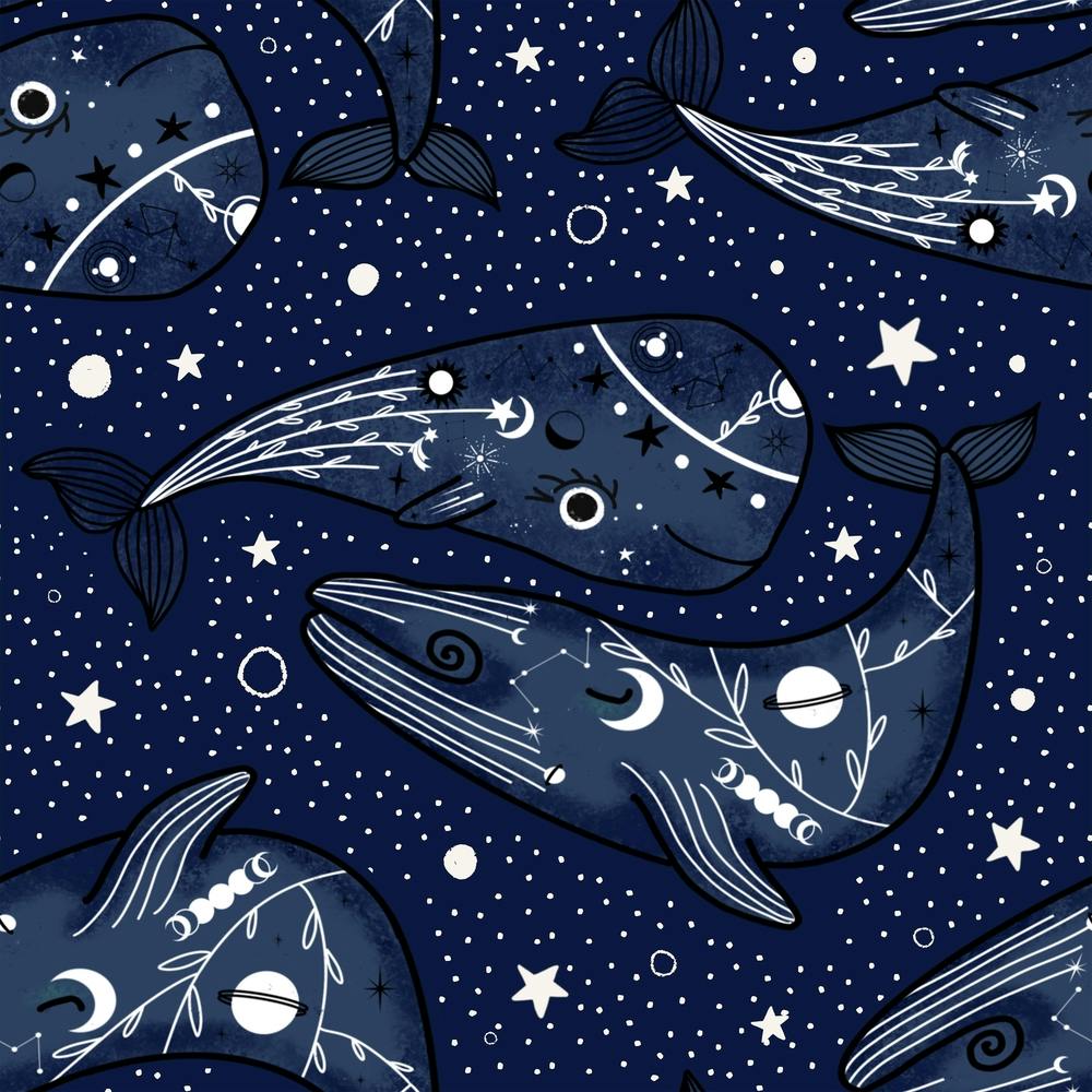 Mystic Ocean Whales