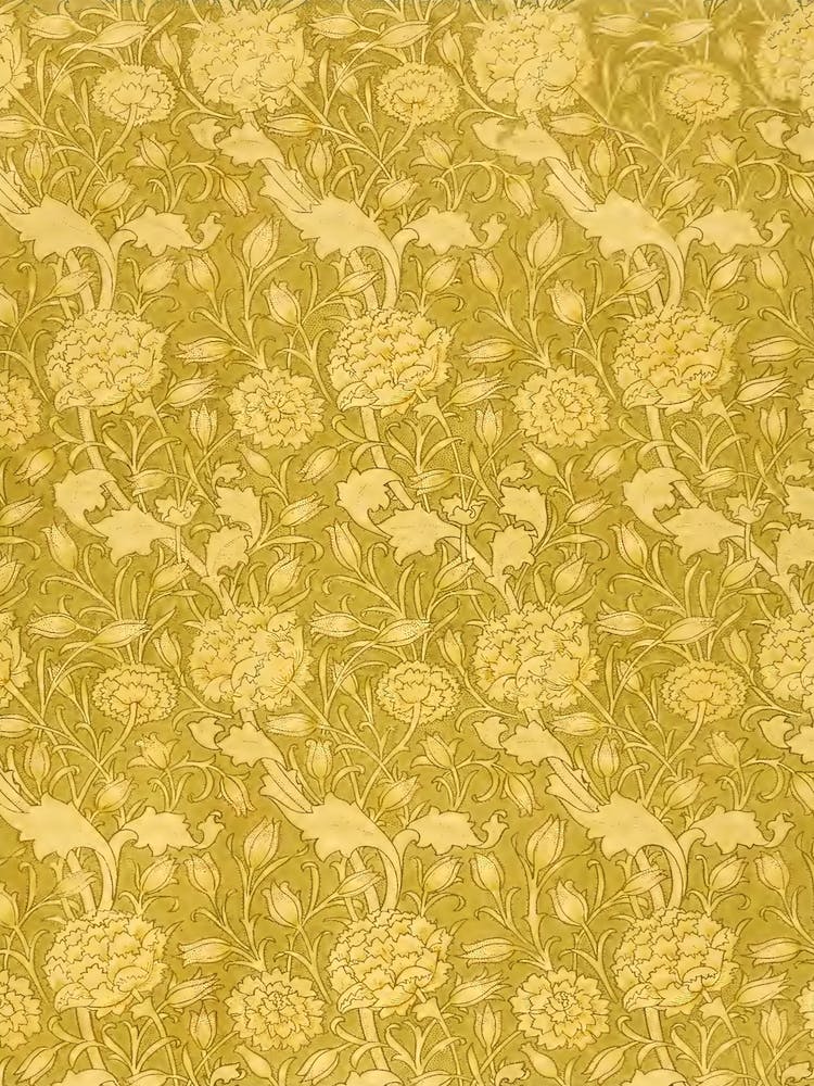 Yellow Tulip, William Morris