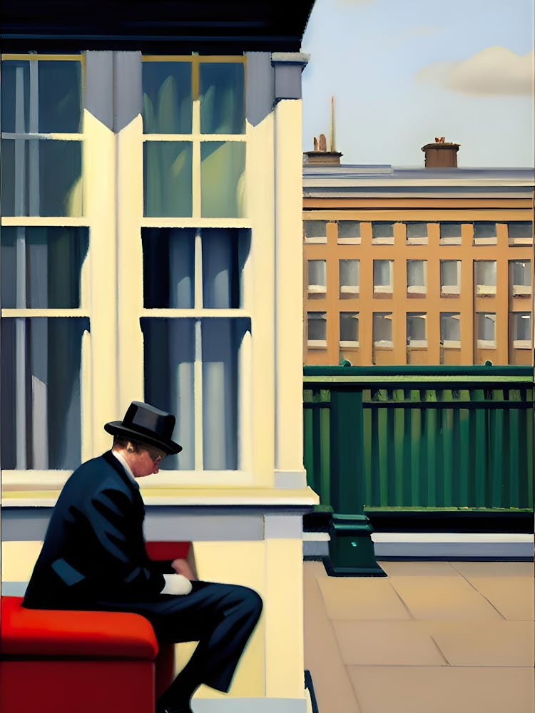 Man On A Bench