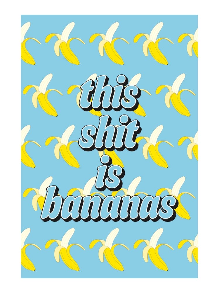 This Sht Is Bananas Pattern