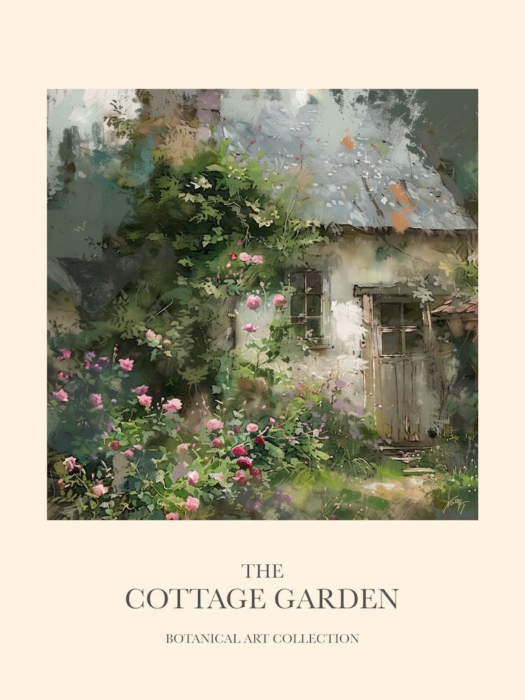 Ballet Floral Jardin de Cottage Affiche 11