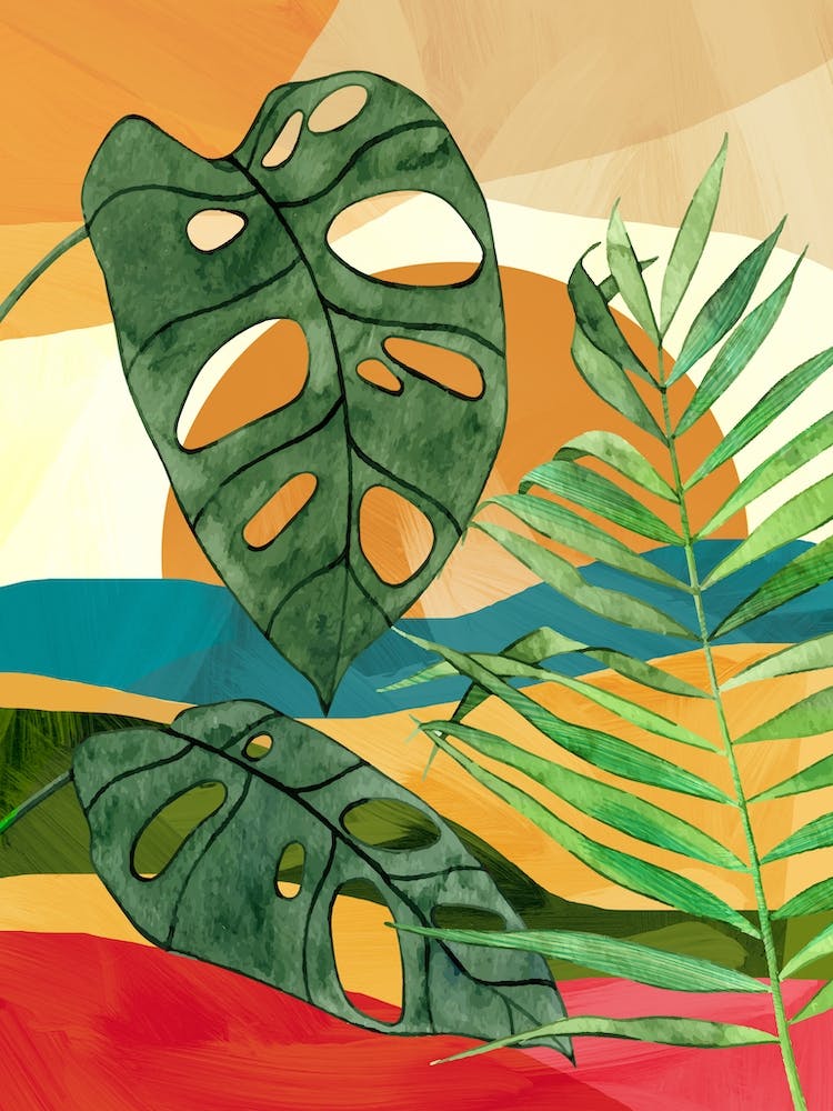 Abstract Tropical Art 14