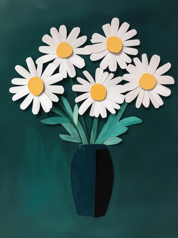Daisies In A Vase 41