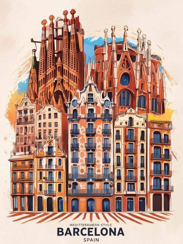 Barcelona Cityscape