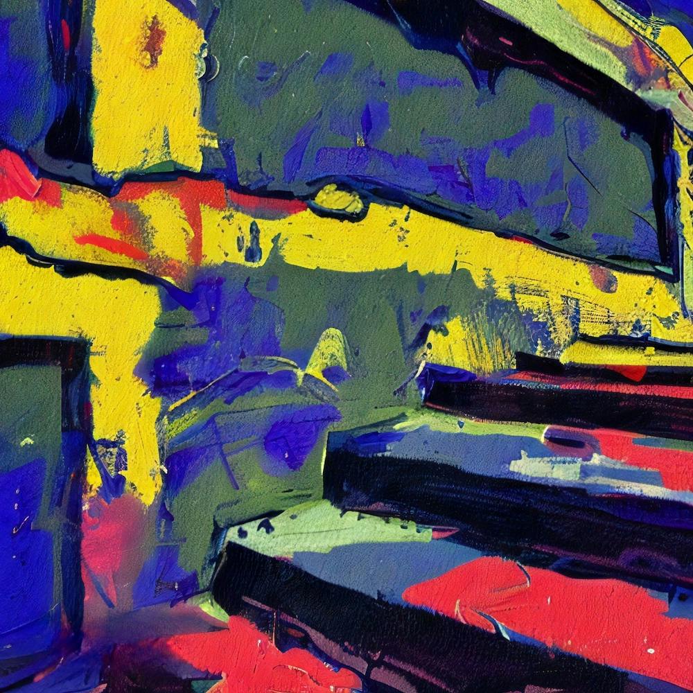 Abstract Painting - Stairway To Heaven