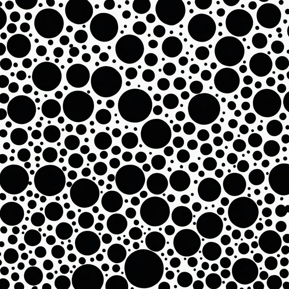 Black And White Dots