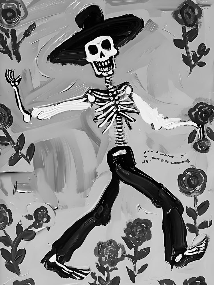 Day Of The Dead Skeleton