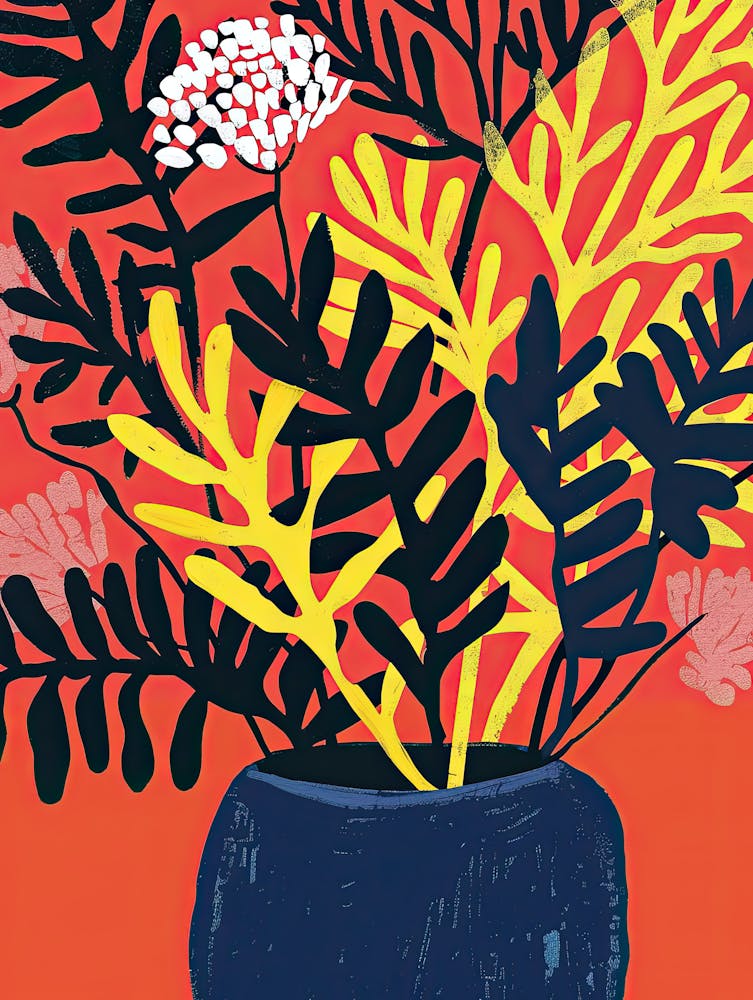 Surreal Jungle Matisse Style