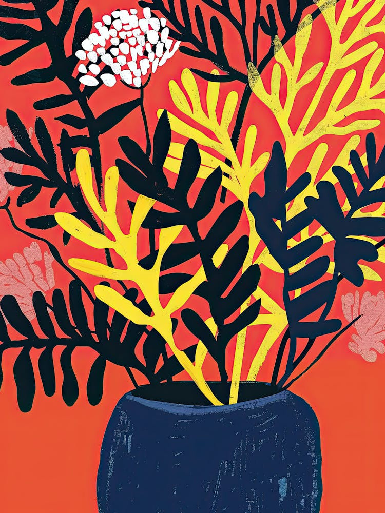 Surreal Jungle Matisse Style