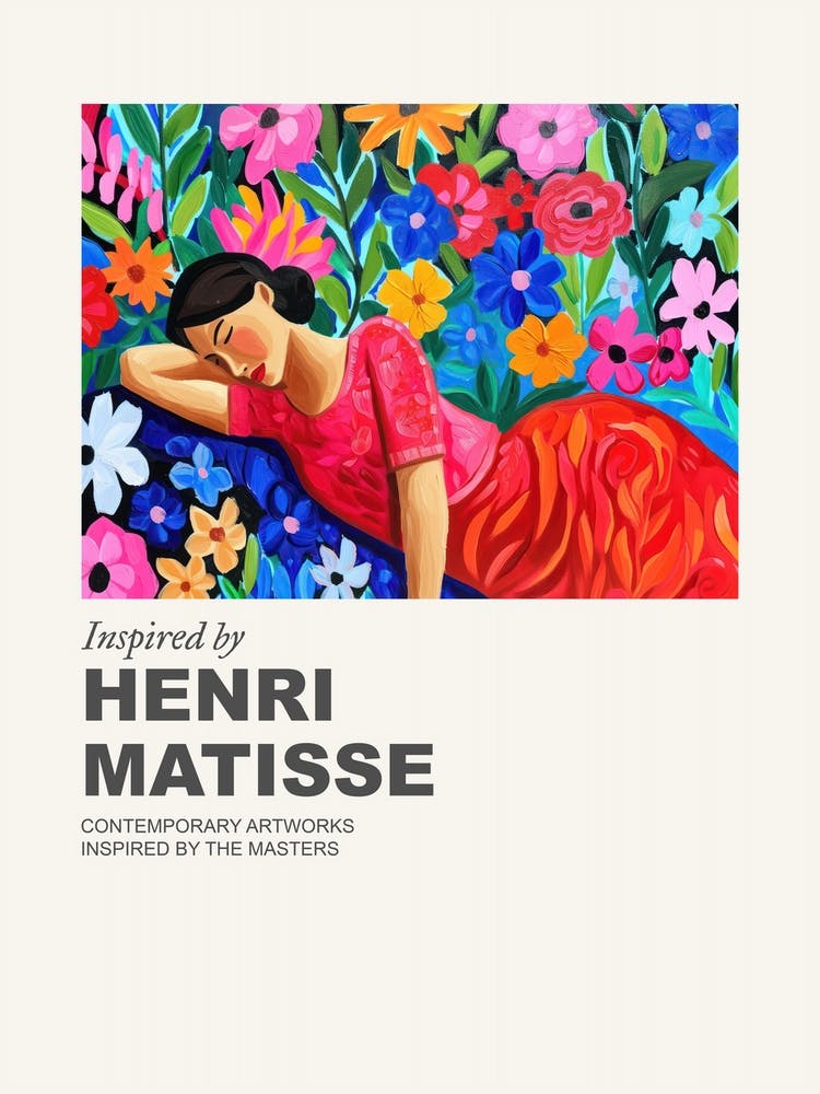 Museum Poster Inspired By Henri Matisse 12