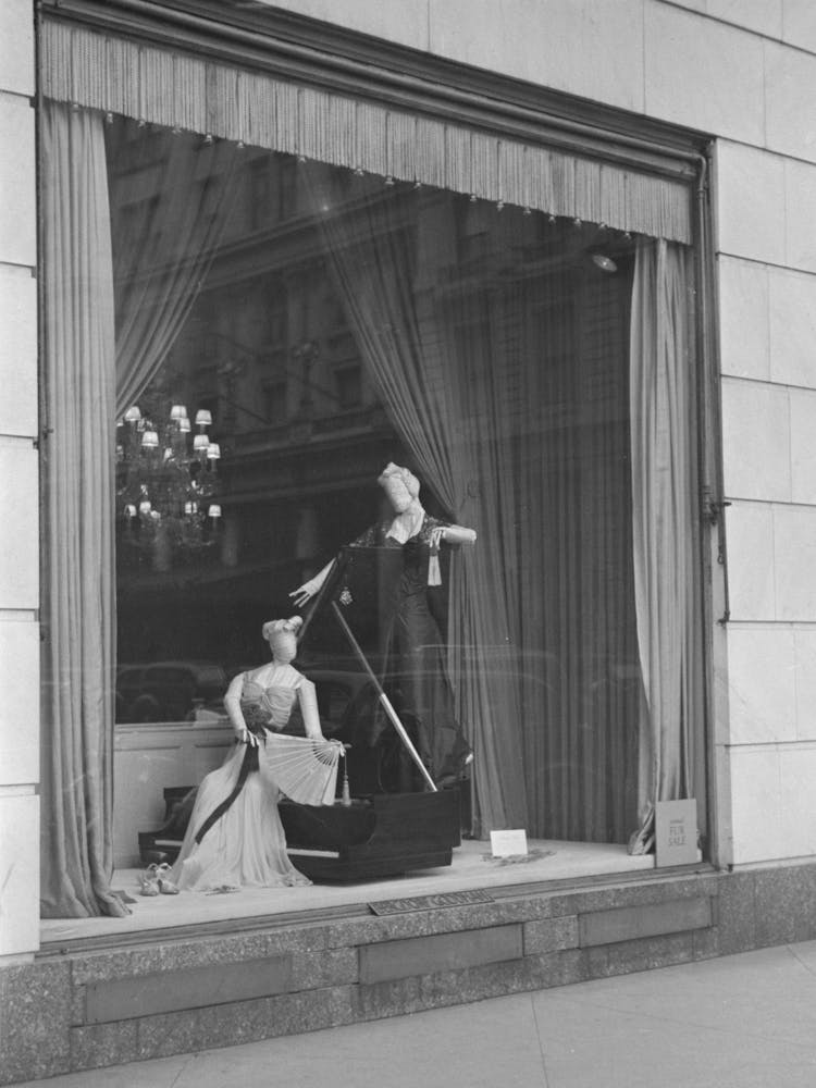 Surrealistic Window Display, Bergdorf Goodman, New York City By Russell Lee 3