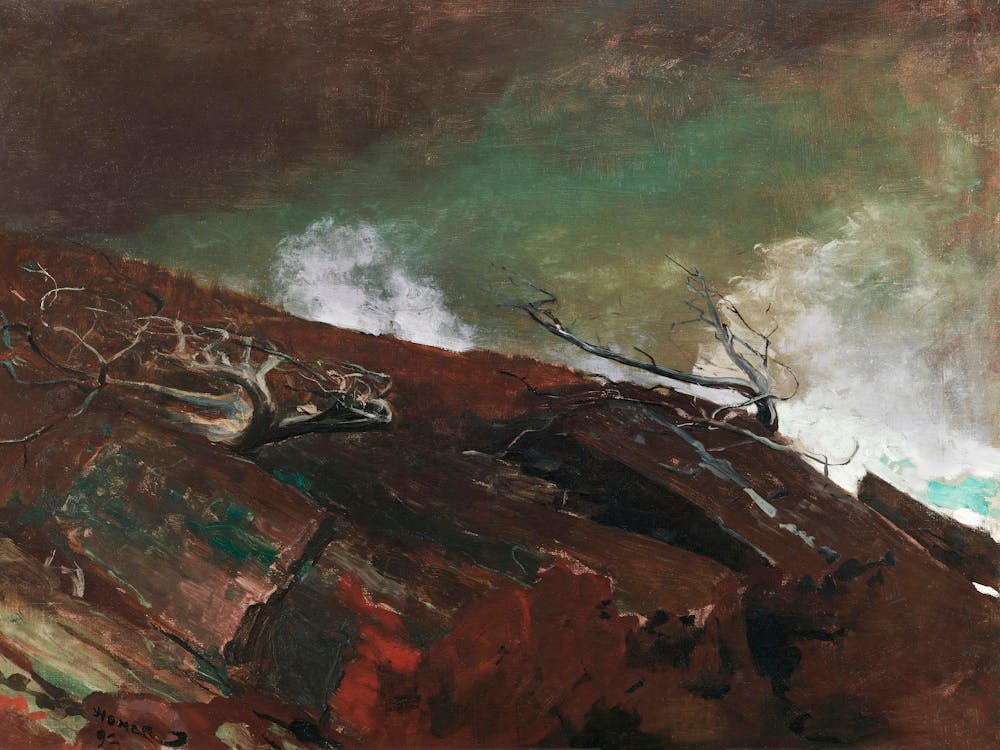 Coast Of Maine (1893), Winslow Homer