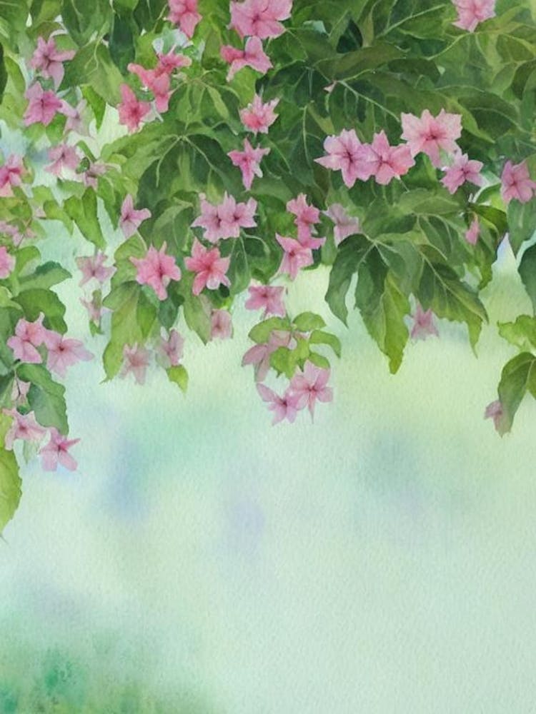 Gorgonia II Storybook Watercolour