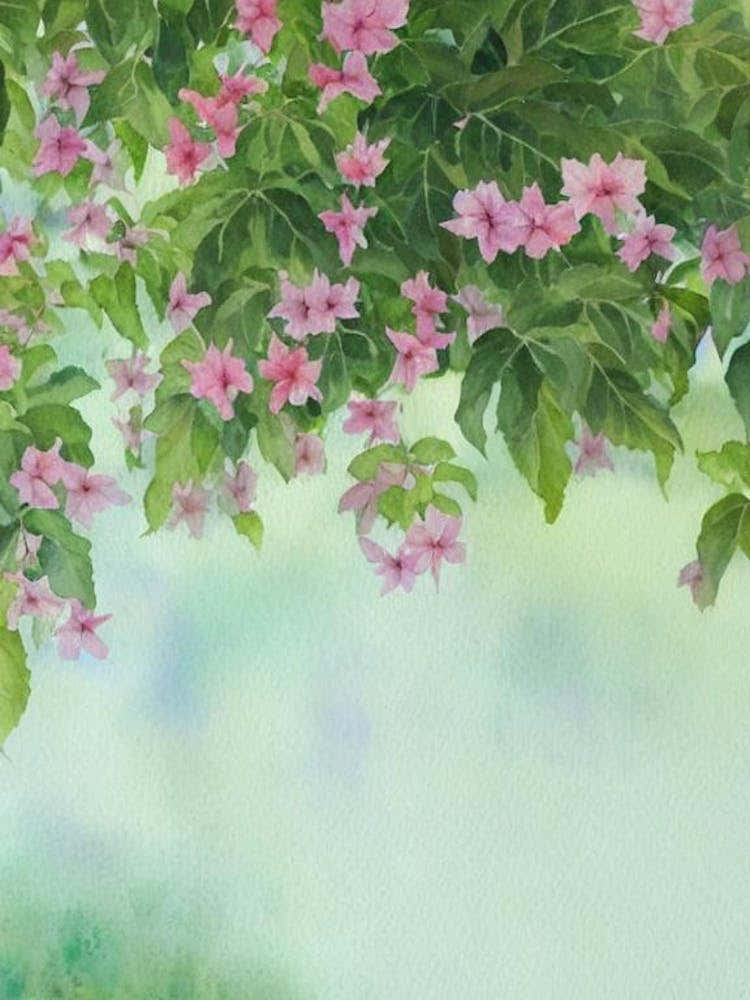 Gorgonia II Storybook Watercolour