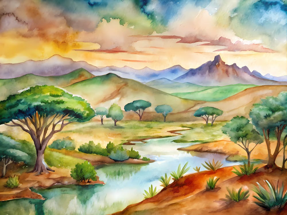 Van Gogh National Park Uganda