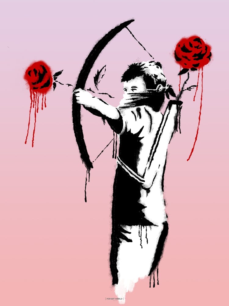 Arrows Of Love Digital Street Art Pop Art 2025