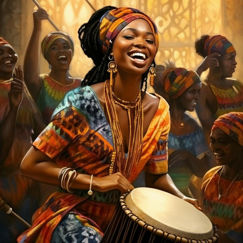 African Dancers 1