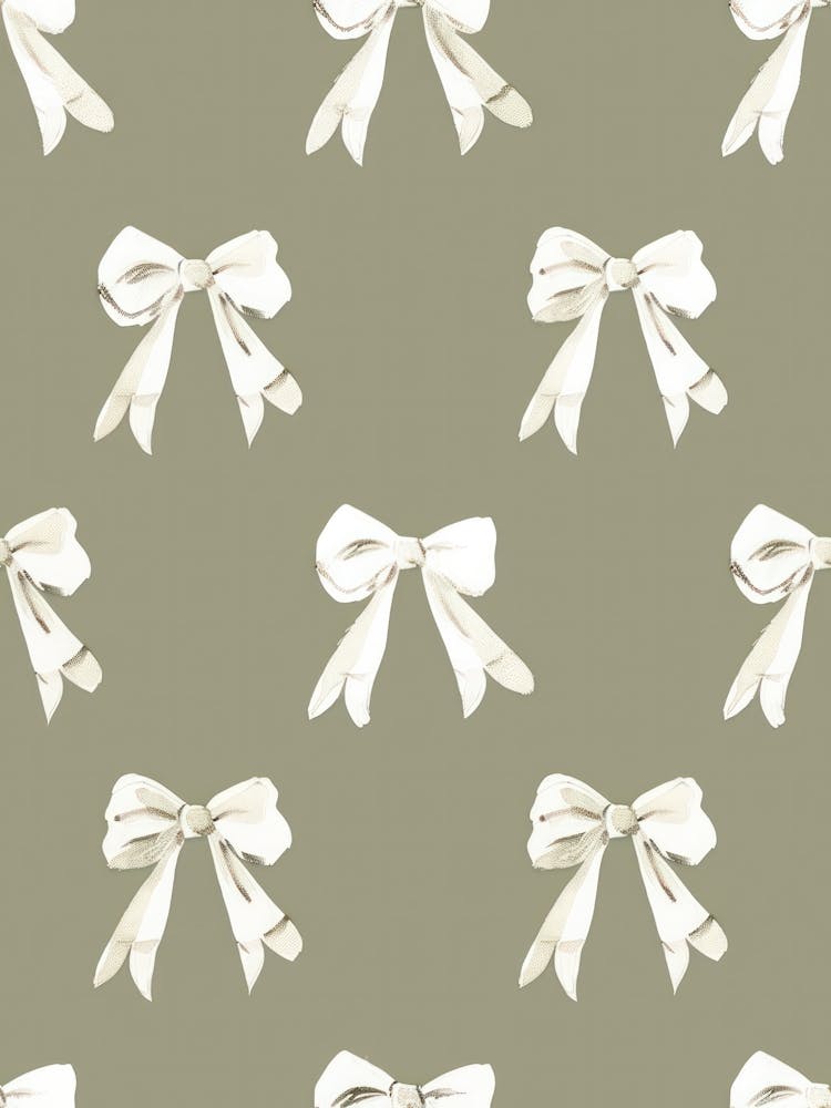 Sage Bows 2 Pattern