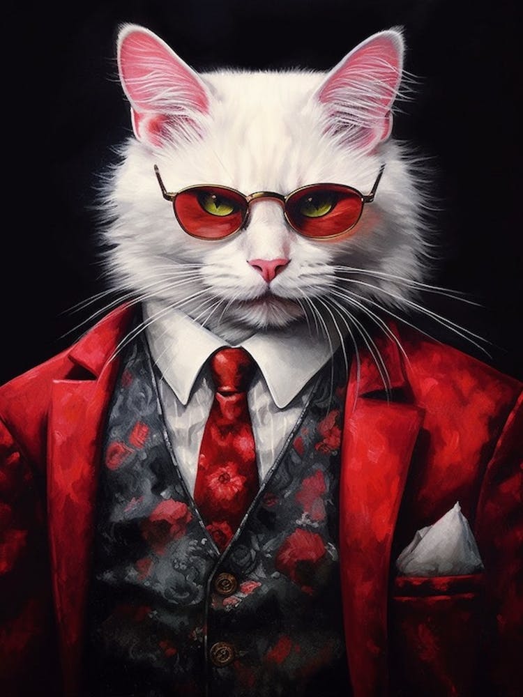 Gangster Cat Turkish Van