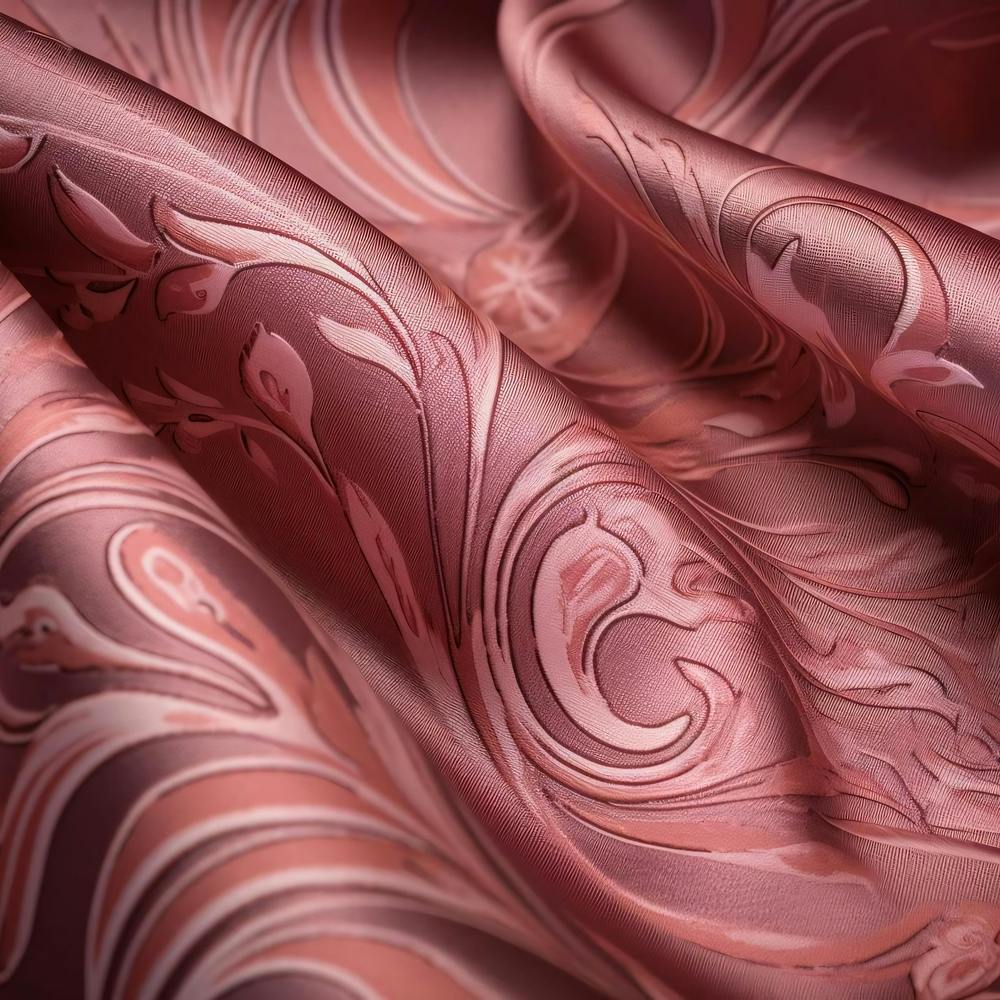 Pink Silk Fabric